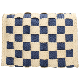 Charm London Cornwall schoudertas blauw