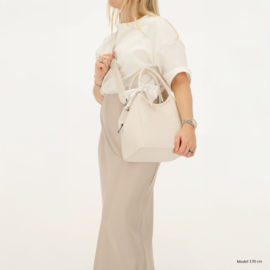 Charm London bond street handtas gebroken wit