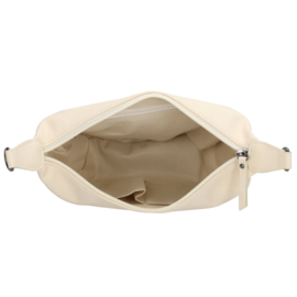 Beagles Malaga schoudertas donker crème