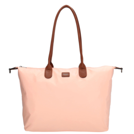 Charm London Buckingham handtas stippen licht roze