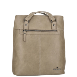 Enrico Benetti Julia rugtas licht taupe
