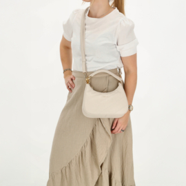 Charm London Via Dante schoudertas creme