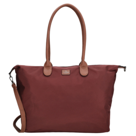 Charm London Buckingham handtas bordeaux rood