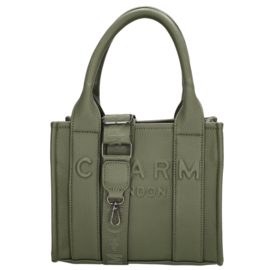 Charm London bond handtas natuur groen