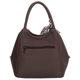 Charm London bond street handtas donker bruin