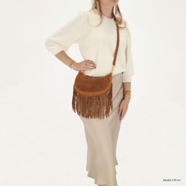 Charm london Elisa schoudertas cognac