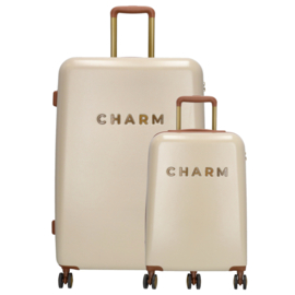 Charm London travel koffer beige