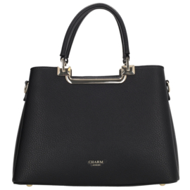 Charm London lucca handtas zwart
