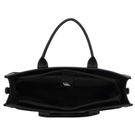 Charm London Princeton laptoptas zwart