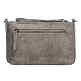 Enrico Benetti Zoè clutch/crossbody tas middengrijs