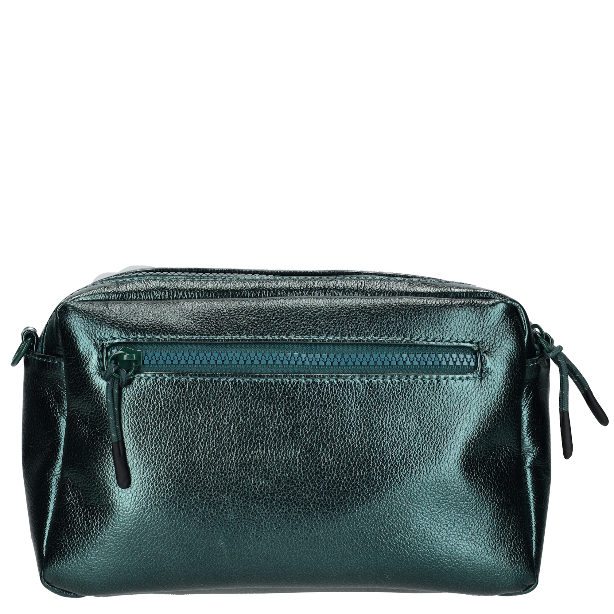 Enrico Benetti Celine crossbody tas metellic green