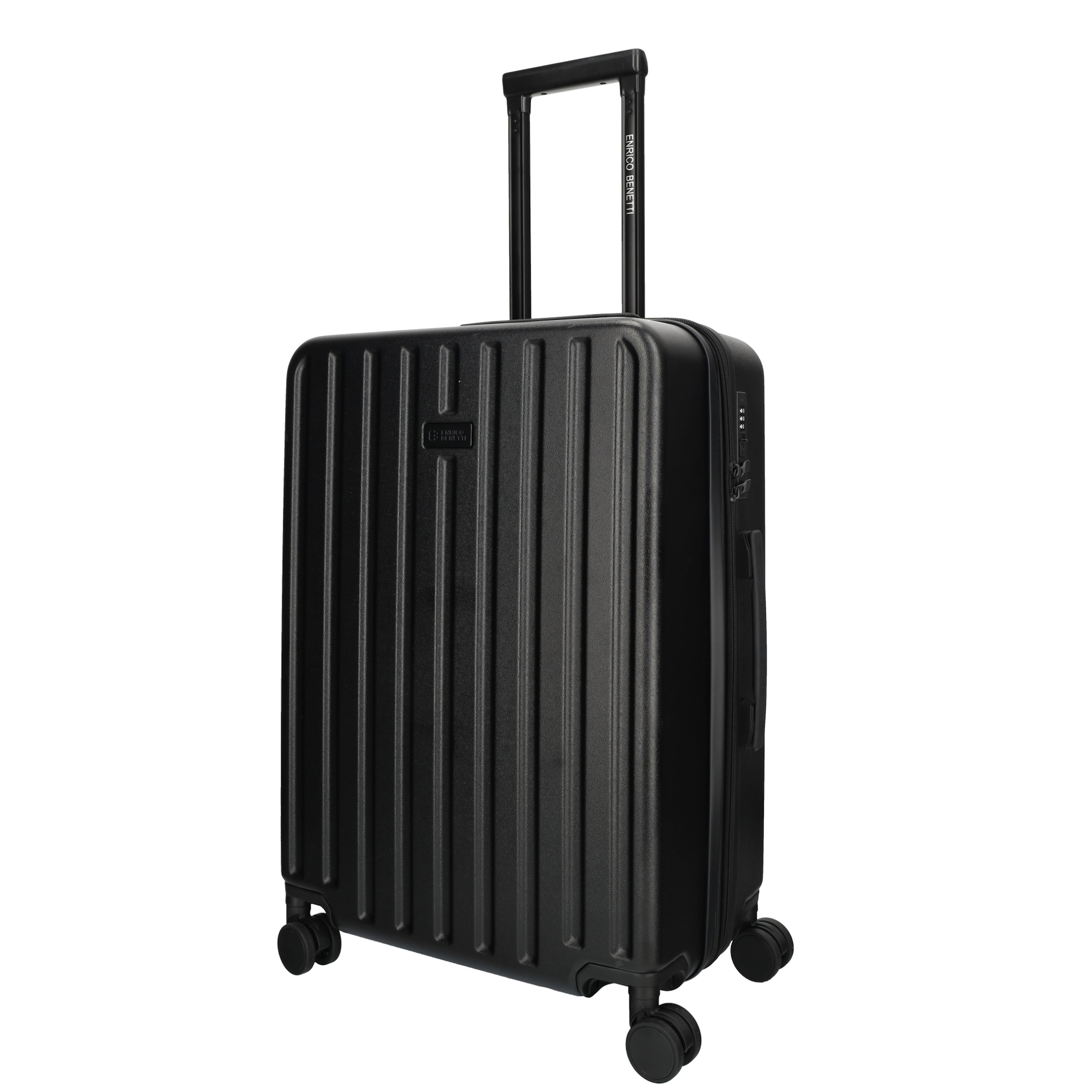 Enrico Benetti Portland reiskoffer 60 cm zwart