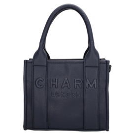 Charm London bond handtas blauw