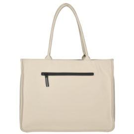 Enrico Benetti Bergen schouder/laptoptas waterafstotend licht taupe