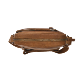 The Chesterfield Brand schoudertas Desau cognac