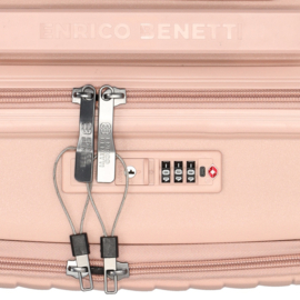 Enrico Benetti Tokyo handbagage koffer misty pink