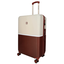 Enrico Benetti Princetown koffer 75 cm bordeaux-roze