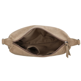 Beagles Malaga schoudertas licht taupe