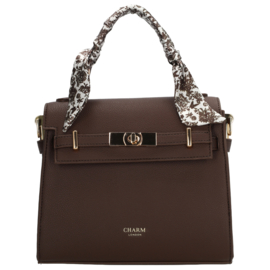 Charm London the hamptons handtas donker bruin