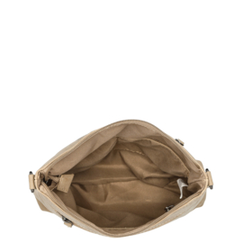 Enrico Benetti Stacey schoudertas midden taupe