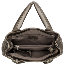 Charm London Manchester shopper pewter