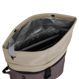 Daniel Ray Groot Hampton rugzak oudpaars/khaki