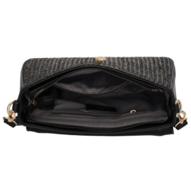 Charm London schoudertas Hillington zwart