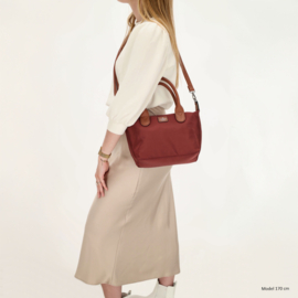 Charm London Buckingham handtas bordeaux