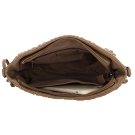 Charm London West End schoudertas mokka