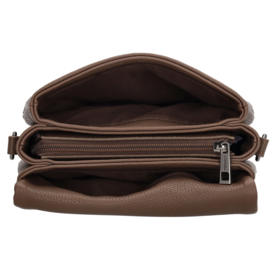 Charm London Pentonville schoudertas mokka