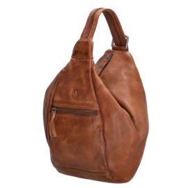 Hide & Stitches Paint Rock rugtas cognac