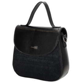 Charm London Kingsway schoudertas zwart