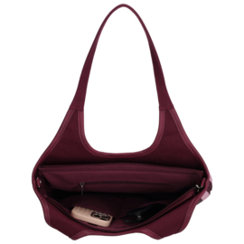 Zebra Trends Mira shopper bordeaux