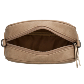 Beagles Malaga schoudertas licht taupe
