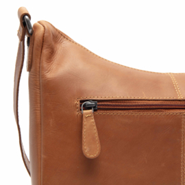 The Chesterfield Brand schoudertas Valenora cognac