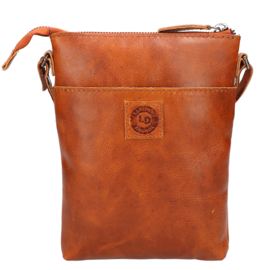 Leather Design schoudertas natural
