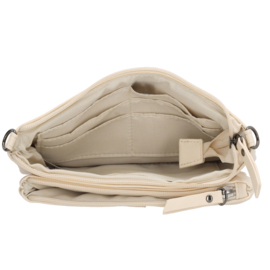 Beagles Malaga schoudertas crème