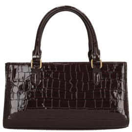 Charm London Knightsbridge handtas donkerbruin