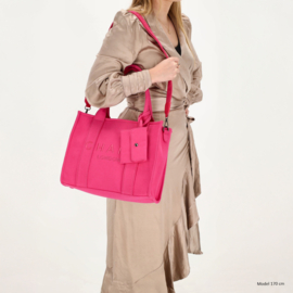 Charm London Bond shopper fuchsia