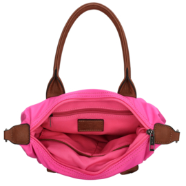 Charm London Buckingham handtas fuchsia