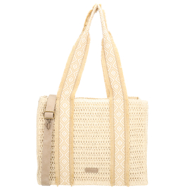 Beagles Ibiza shopper licht natuur