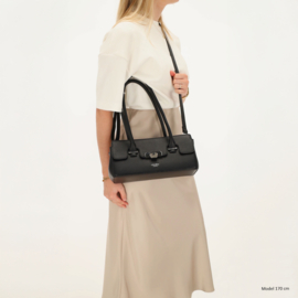 Charm London Soho schoudertas zwart