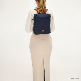 Charm London Buckingham rugtas blauw