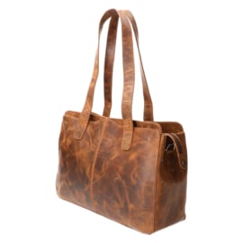 Leather Design schoudertas hunter