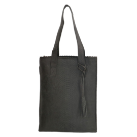 Hide & Stitches Waco shopper zwart