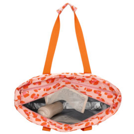Zebra Trends Sally strand/koeltas pink cheetah