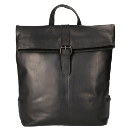 Leather Design rugzak hunter zwart