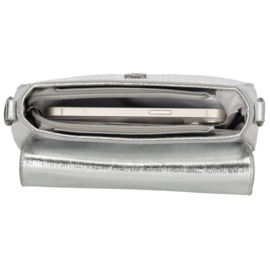Charm London Kingsway schoudertas zilver