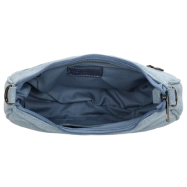 Charm London Hollywood schoudertas midden blauw