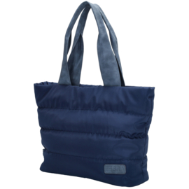 Zebra Trends Elske shopper blauw